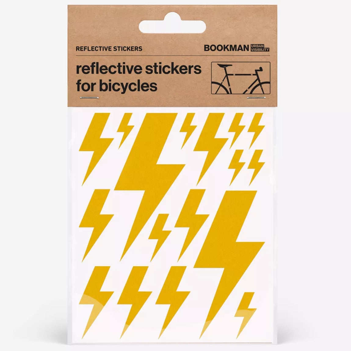 Bookman Reflective Stickers - Flash