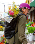 Thousand Helm Vibrant Orchid Flowers Bicycle