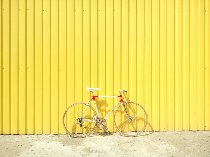 Bike Yellow Wall