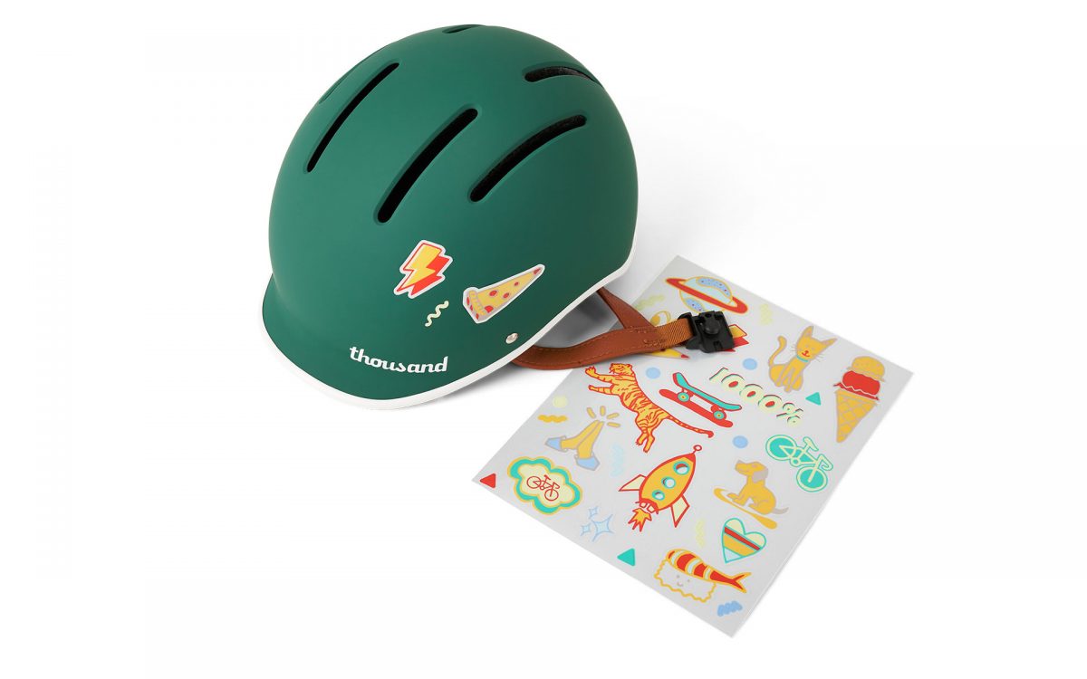 Thousand Fahrradhelm Kinder – Going Green – Allthatiwant