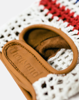 Close Up Bike Handschuhe Beige Weiss Rot Blau