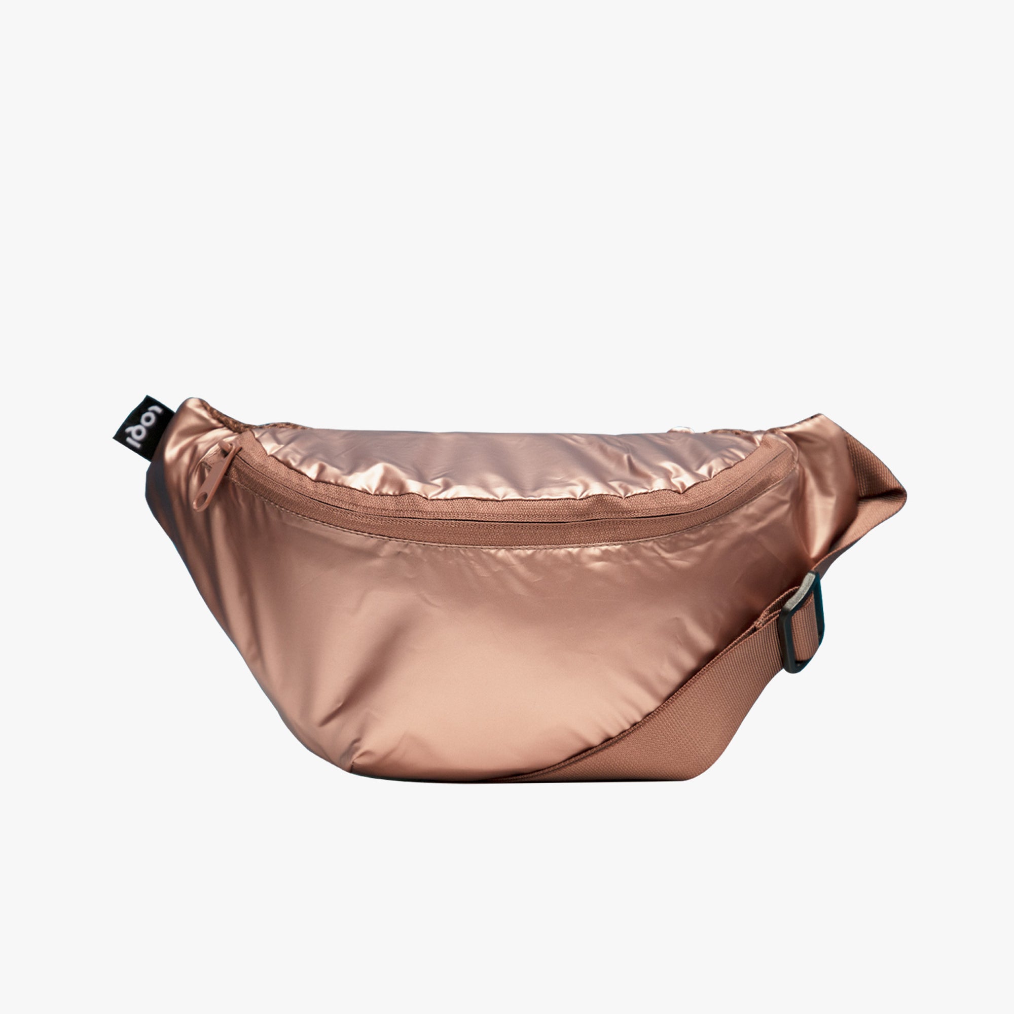 Loqi Hip Bag Rose Gold Metallic