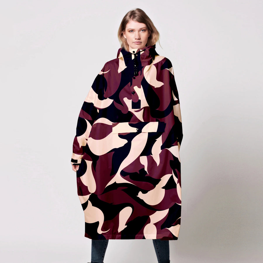 Rainkiss Regenponcho Malika Favre PetrolRainkiss Regenponcho Malika Favre Bordeaux