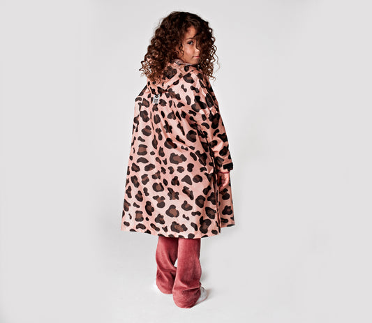Rainkiss Regenponcho für Kinder Pink Panther von Rainkiss Rückseite