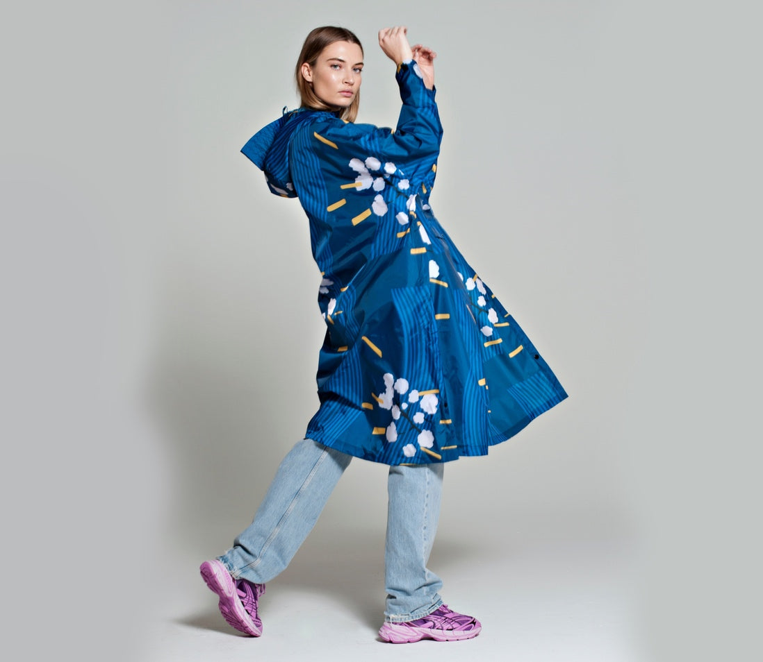 Rainkiss Regenponcho - Japanese Blossom