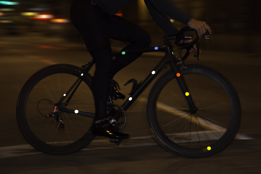 Bookman Refletierende Sticker Dark Bicycle