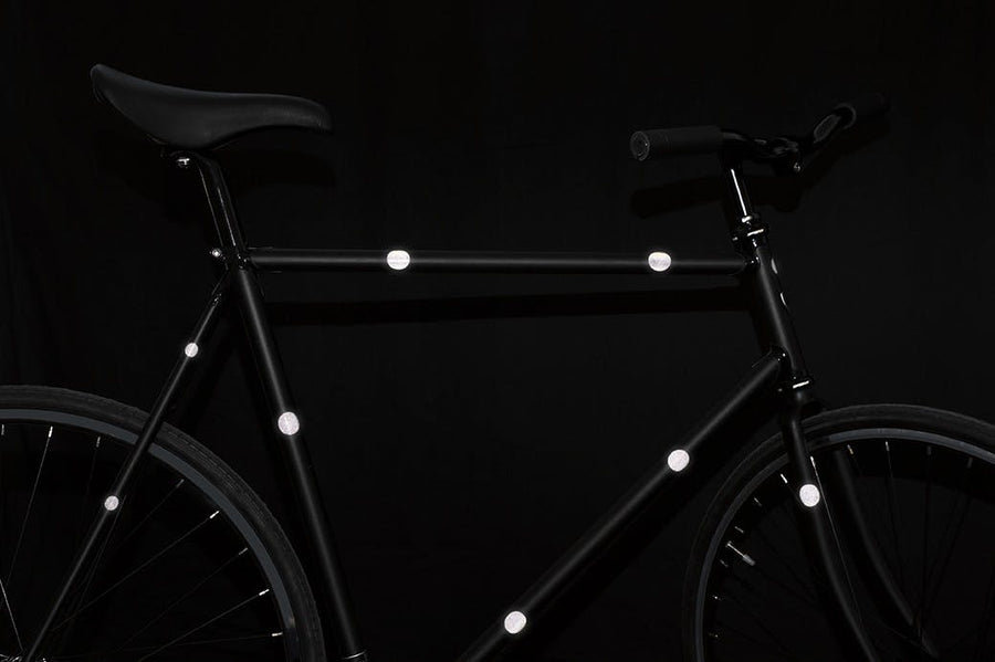 Bookman Reflective Stickers - Black