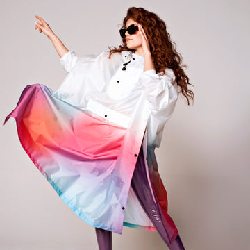 Rainkiss Rain Poncho - Disco Dream