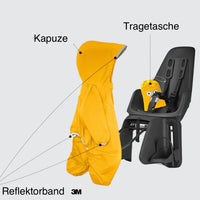 Rainette bicycle rain cover for child seat