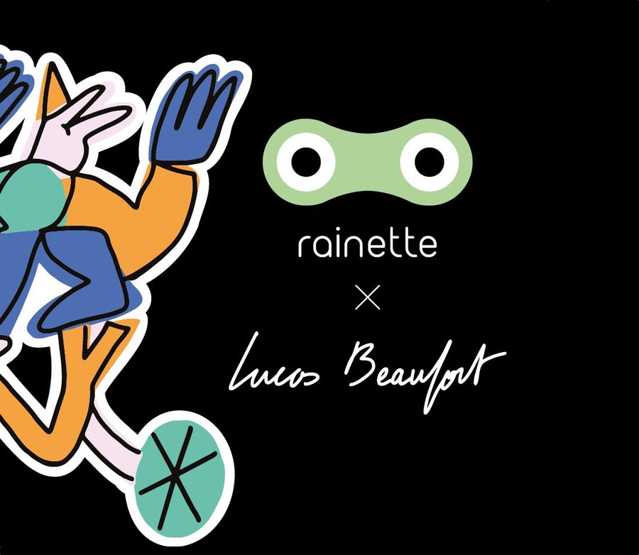 Sticker Rainette und Lucas Beaufort