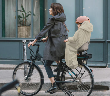 Rainette bicycle rain cover for child seat