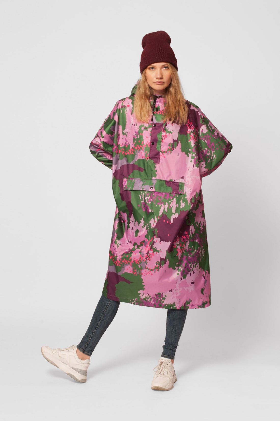 Regenponcho mehrfarbig Digi Spring Rainkiss Amsterdam